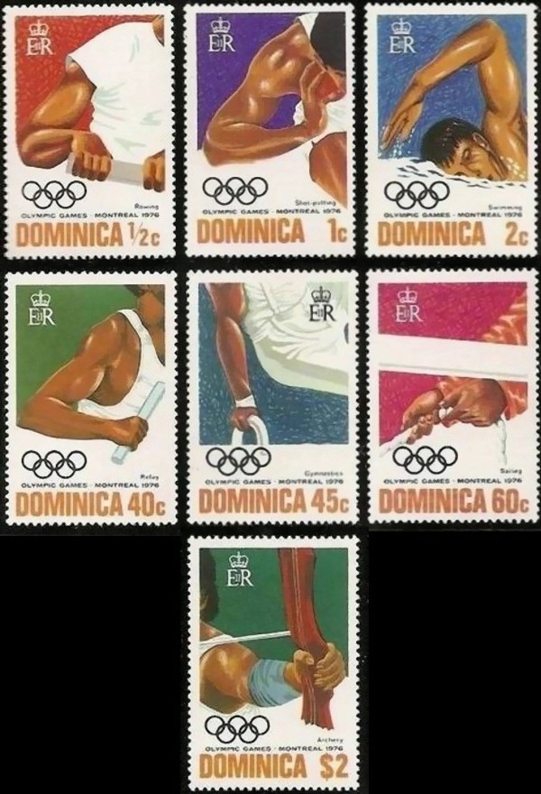 1976 Olympic Games in Montreal Stamps 1976 Olympic Games in Montreal Stamps