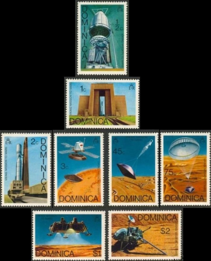 1976 Viking Space Mission Stamps 1976 Viking Space Mission Stamps