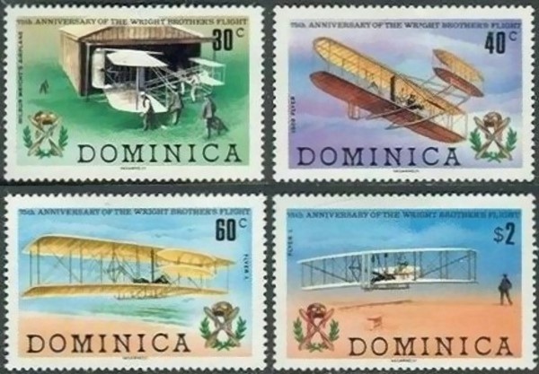 1978 75th Anniversary of Powered Flight Stamps 1978 75th Anniversary of Powered Flight Stamps