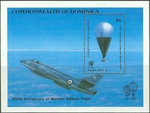 1983 Bicentenary of Manned Flight Souvenir Sheet 1983 Bicentenary of Manned Flight Souvenir Sheet