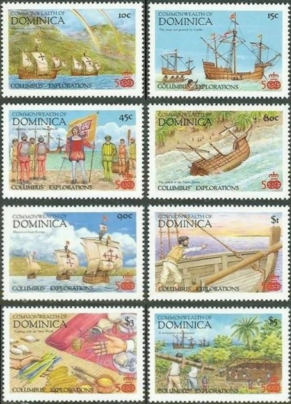 1987 500th Anniversary of the Discovery of America Stamps 1987 500th Anniversary of the Discovery of America Stamps