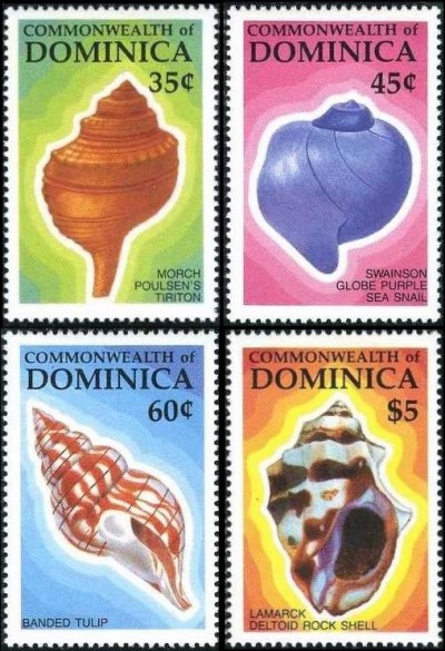 1987 Sea Shells Stamps 1987 Sea Shells Stamps