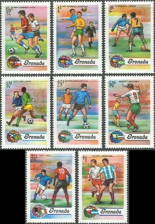 1974 World Cup Soccer Championship Stamps 1974 World Cup Soccer Championship Stamps