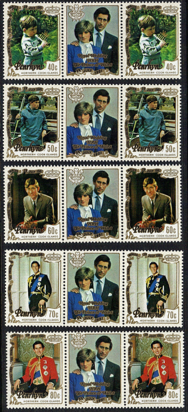 Stamp Gutter Pairs with Image Labels Stamp Gutter Pairs with Image Labels