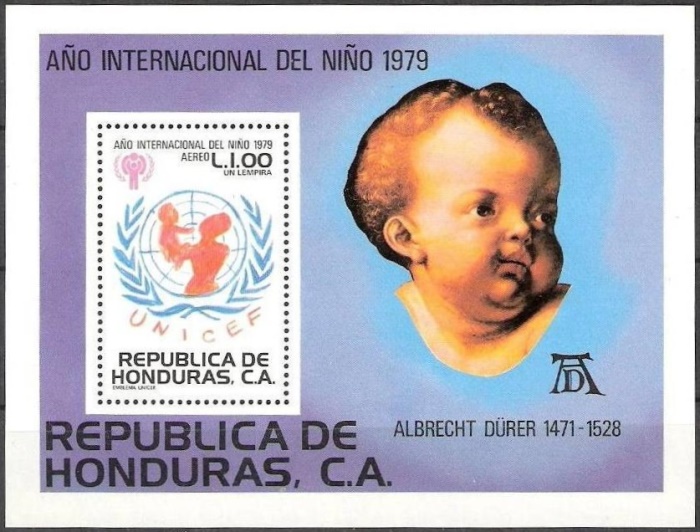 1980 International Year of the Child (IYC) (1979) Souvenir Sheet 1980 International Year of the Child (IYC) (1979) Souvenir Sheet