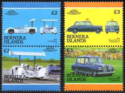 1987 Bernera Islands Leaders of the World, Automobiles (2nd series) Stamps 1987 Bernera Islands Leaders of the World, Automobiles (2nd series) Stamps