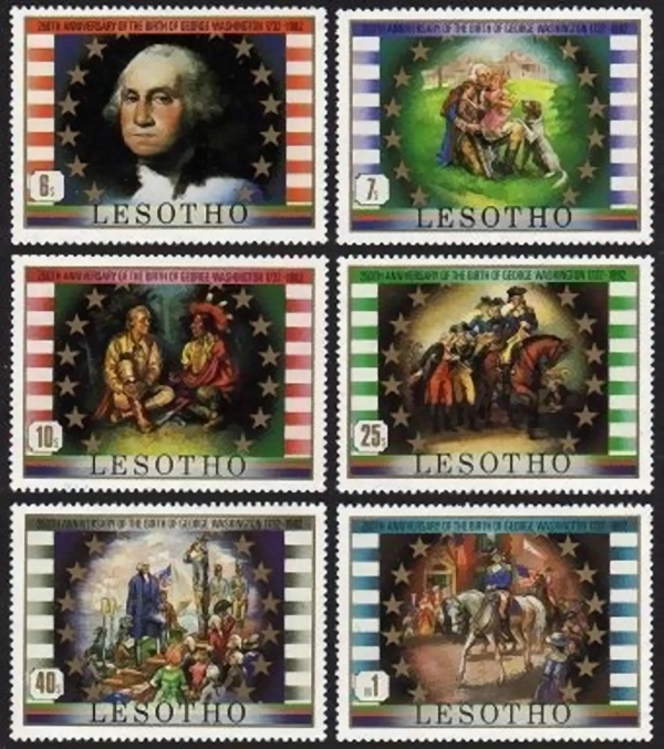 1982 Birth Bicentenary of George Washington Stamps 1982 Birth Bicentenary of George Washington Stamps
