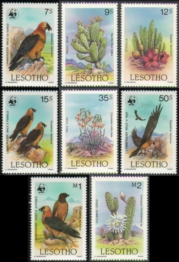 1986 Flora and Fauna of Lesotho Stamps 1986 Flora and Fauna of Lesotho Stamps