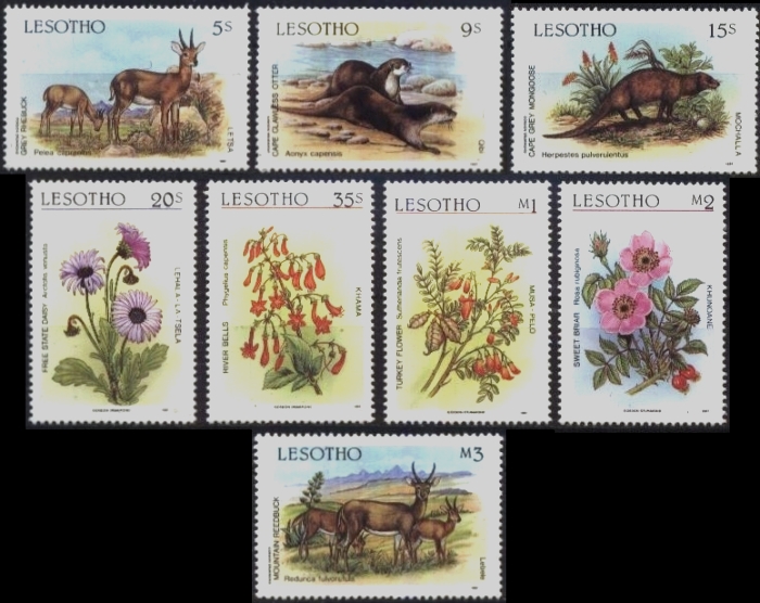 1987 Flora and Fauna Stamps 1987 Flora and Fauna Stamps