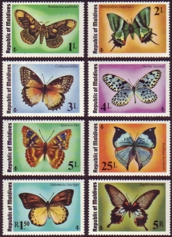 1975 Butterflies and Moths Stamps 1975 Butterflies and Moths Stamps