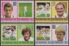 Saint Vincent 1985 Cricket Players Forgeries
