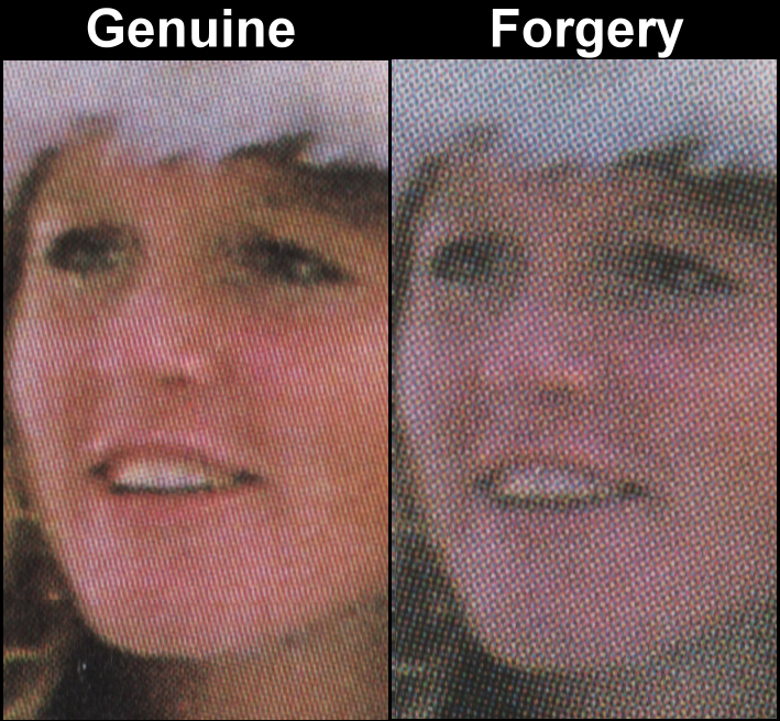 Montserrat 1986 Royal Wedding Fake with Original Screen and Color Comparison