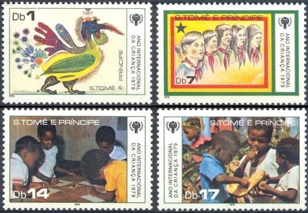 1979 Saint Thomas and Prince Islands International Year of the Child Stamps 1979 Saint Thomas and Prince Islands International Year of the Child Stamps