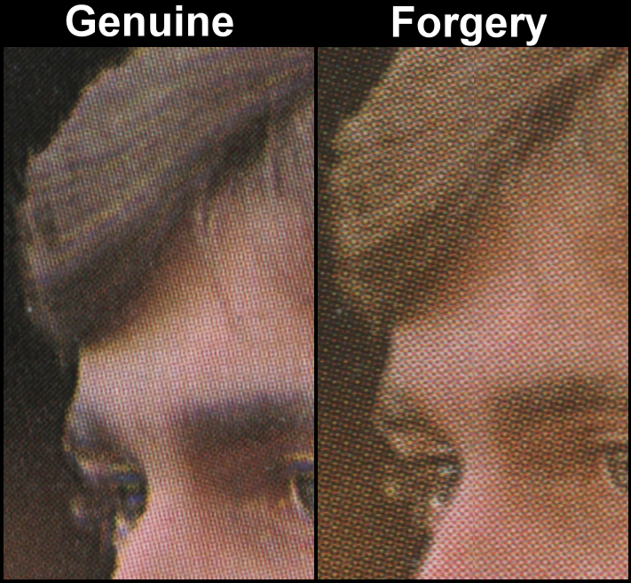 Saint Vincent 1986 Royal Wedding Fake with Original Screen and Color Comparison