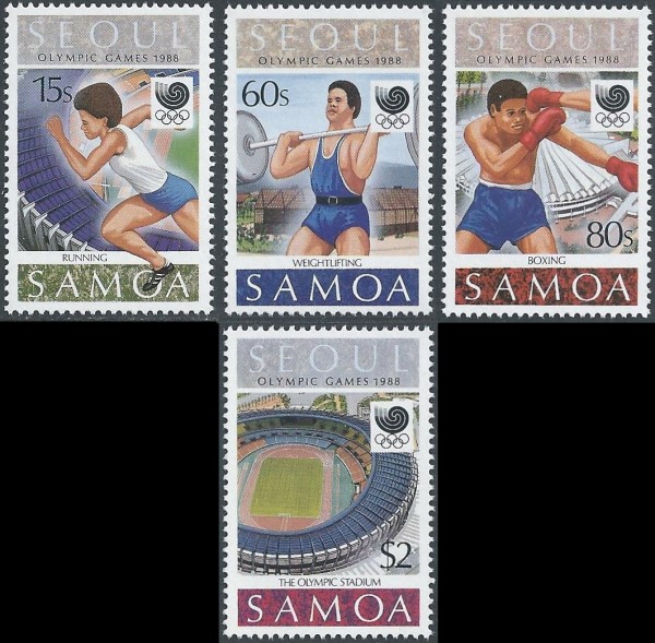 1988 Summer Olympic Games, Seoul Stamps 1988 Summer Olympic Games, Seoul Stamps