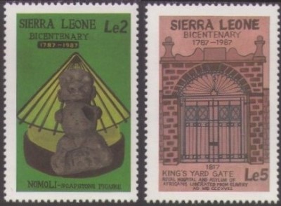 1987 Bicentenary of Sierra Leone Stamps 1987 Bicentenary of Sierra Leone Stamps