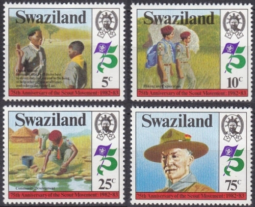 1982 75th Anniversary of the Boy Scout Movement Stamps 1982 75th Anniversary of the Boy Scout Movement Stamps