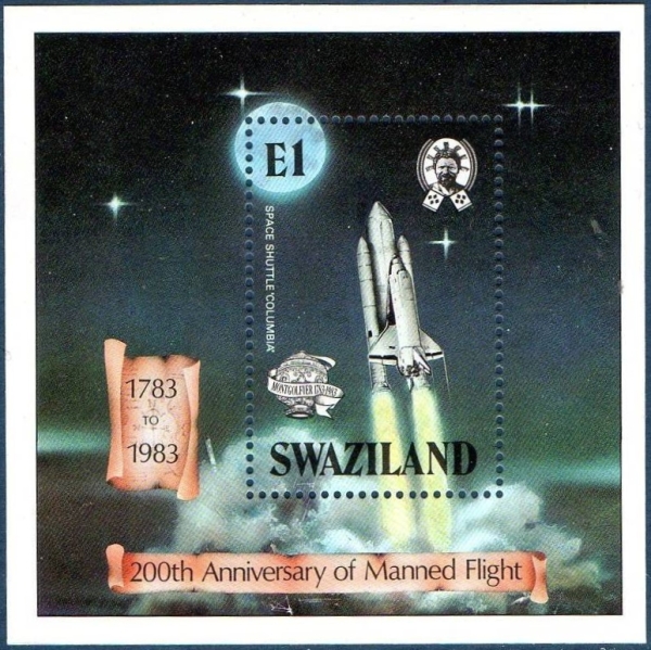 1983 Bicentenary of Manned Flight Souvenir Sheet 1983 Bicentenary of Manned Flight Souvenir Sheet
