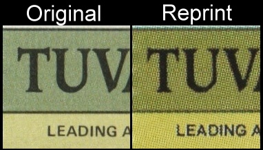 The Forged Unauthorized Reprint Tuvalu 1985 Audubon Birds Scott 280 Color Comparison