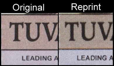 The Forged Unauthorized Reprint Tuvalu 1985 Audubon Birds Scott 281 Color Comparison