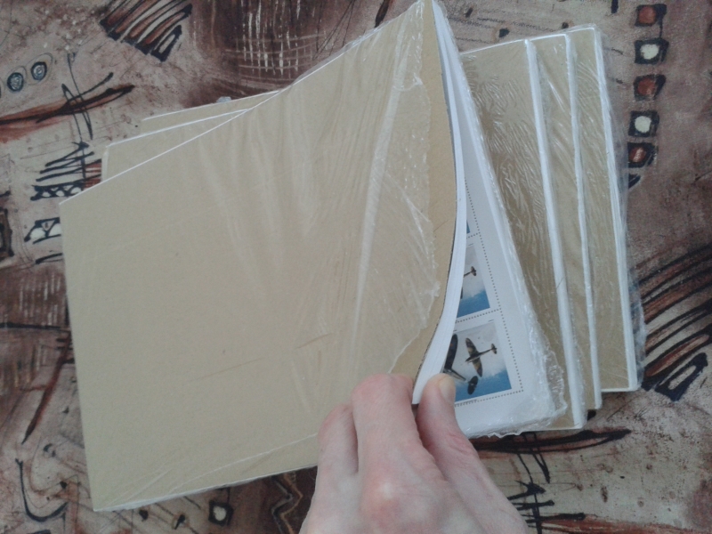 Packets of Fake Stamp Panes