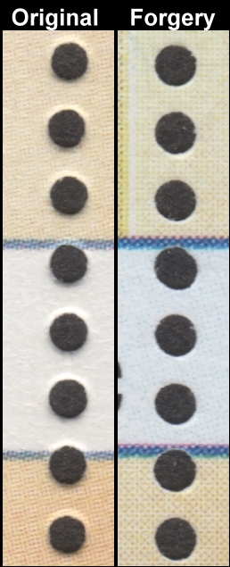 Tuvalu Nanumea 1985 Leaders of the World Cats Forgery with Original Perforation Comparison