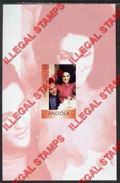 Angola 1999 Elvis Presley Illegal Stamp Souvenir Sheet of 1 Angola 1999 Elvis Presley Illegal Stamp Souvenir Sheet of 1